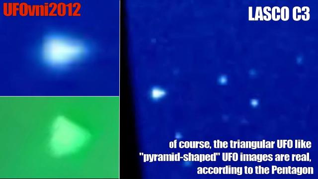 A Pyramid-Shaped UFO (+100,000 KM/H) Near The Sun By NASA's Lasco 3, on May 16-20, 2022