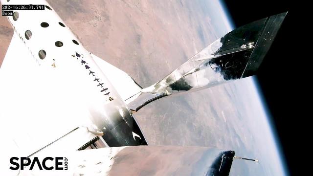 Watch Virgin Galactic soar to suborbital space for 5th time in amazing views