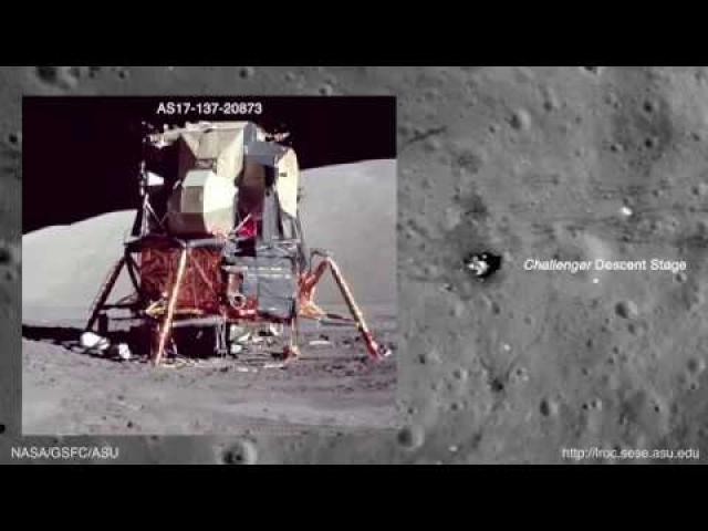 Flashback: Apollo 17 Landing Site Explored By Orbiter