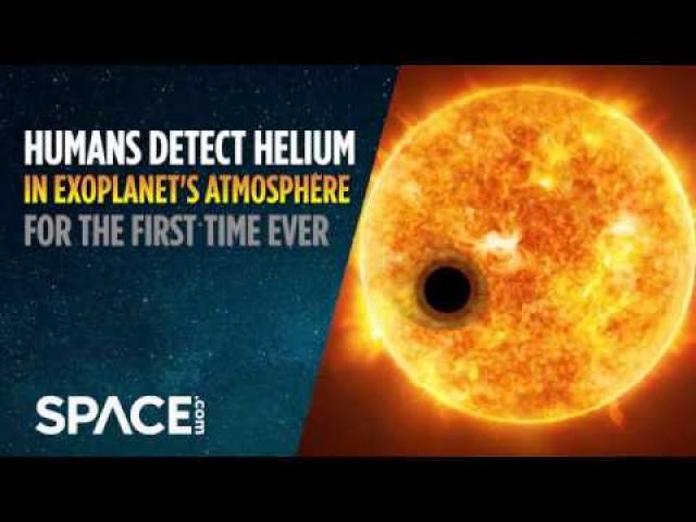 Humans Detect Helium in Exoplanet's Atmosphere for First Time