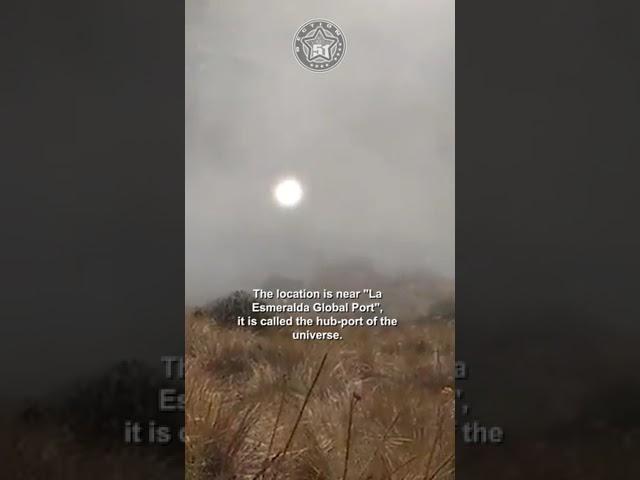 Strange Light Orb or UFO filmed by hikers in Colombia, March 2023 ???? #shorts