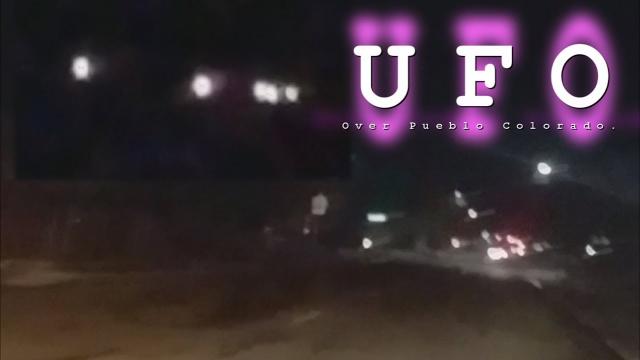 Lights From A UFO Seen Over Pueblo Colorado On February The 13th?