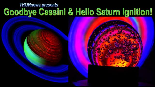 Goodbye NASA's Cassini Spacecraft & Hello nuclear Saturn Ignition!