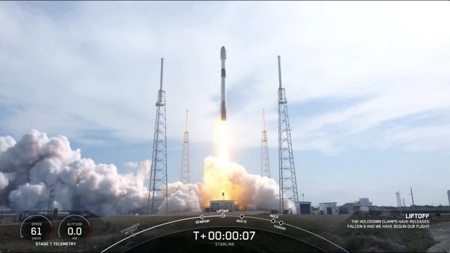 SpaceX launches Starlink batch on booster's 4th flight, nails landing