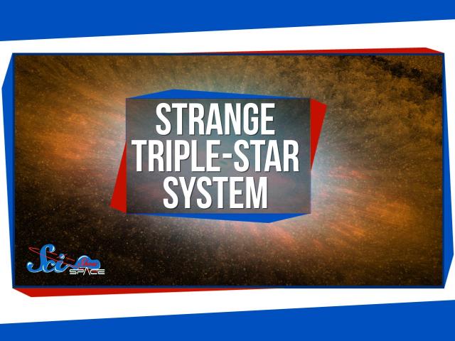 Triple-Star System & A Strangely Cool Supermassive Black Hole!