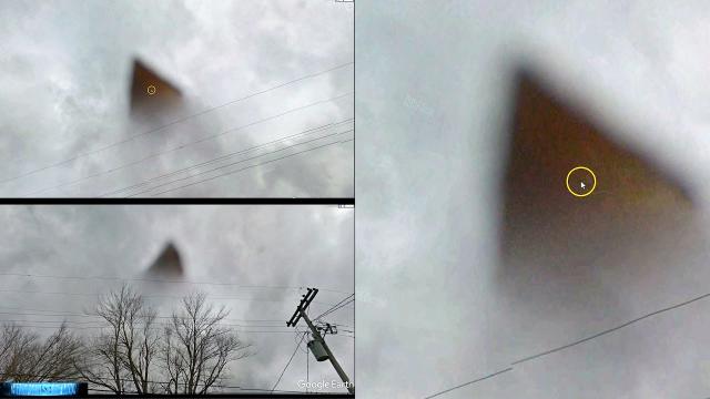 "Mystery Triangle" Alien Craft Discovery Google Earth! 1/11/17