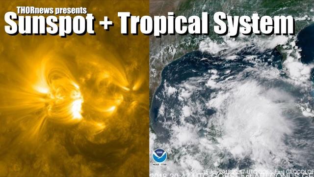Texas! Earth facing Sunspot + Gulf  = It's a party that could get Dangerous, y'all.
