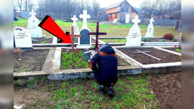 Mother couldn't understand why her son's grave was so green Then she cried when she learned the tru