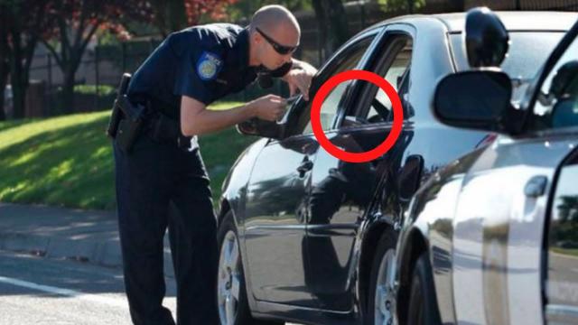 COP STOPS SPEEDING CAR, FINDS A LITTLE GIRL IN THE BACK SEAT