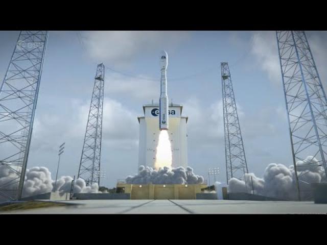 Watch Europe's new Vega-C rocket soar in amazing animation