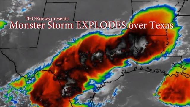 Red Alert! MONSTER Storm EXPLODING over Texas right now & through the Night