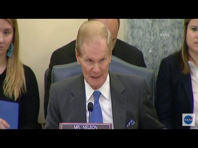 Senator Nelson Doesn't Pull Punches in NASA Administrator Confirmation Hearing